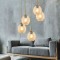 Zora Krom Sıralı 51 Watt Kristal Taşlı Modern Tasarım Yemeke Masası Üstü Salon Led Avize