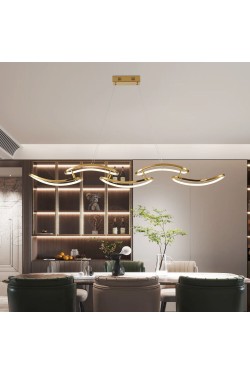 Feyza Krom Sıralı 45 Watt Modern Tasarım Yemek Masası Üstü Led Avize Feyza Krom Sıralı 45 Watt Modern Tasarım Yemek Masası Üstü Led Avize